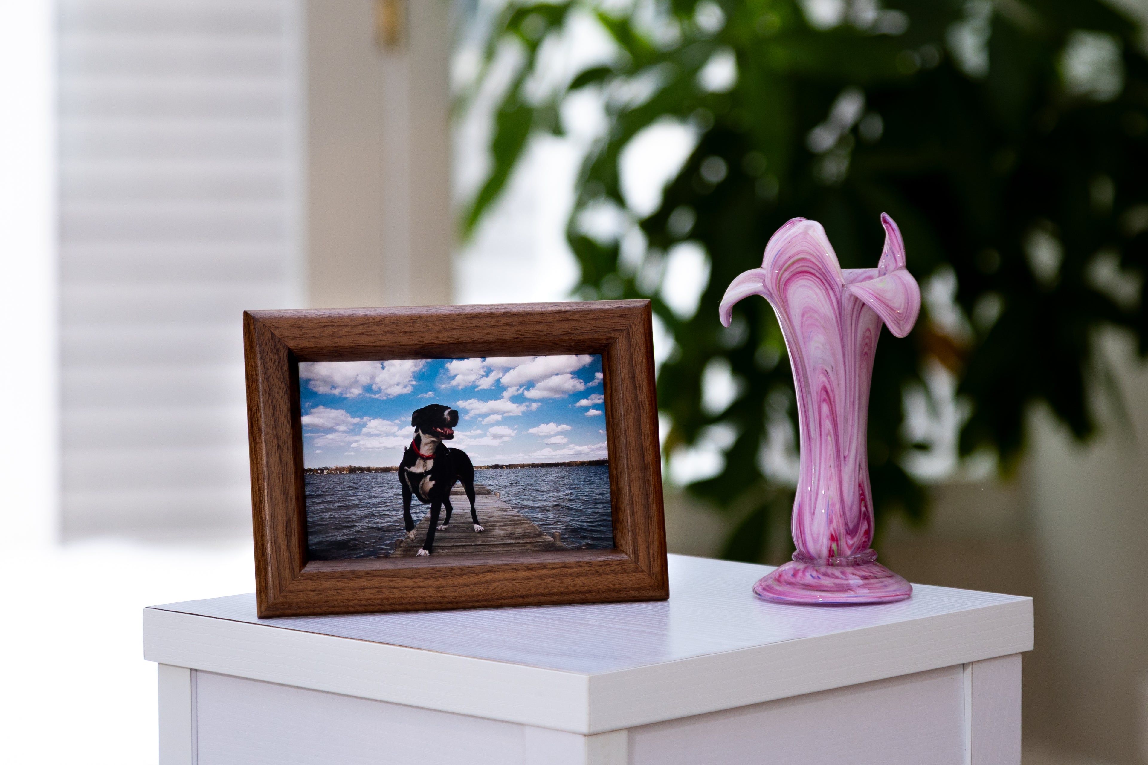 Walnut Picture Frame w/ Rounded Edges