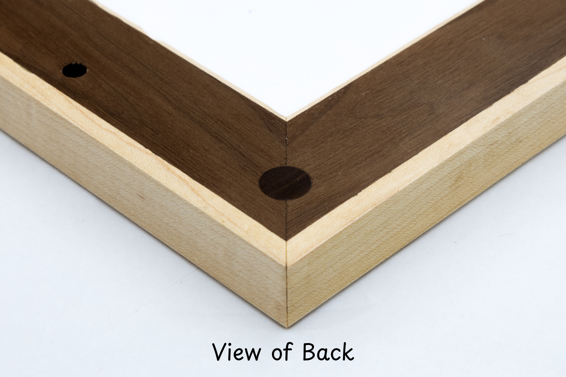 Walnut Picture Frame w/ Maple Trim